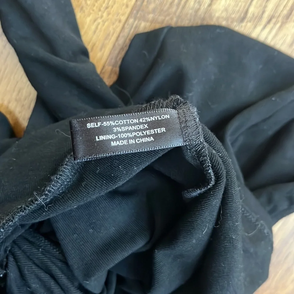 Miss Behave Girl’s Black Long Sleeve Top Size 10